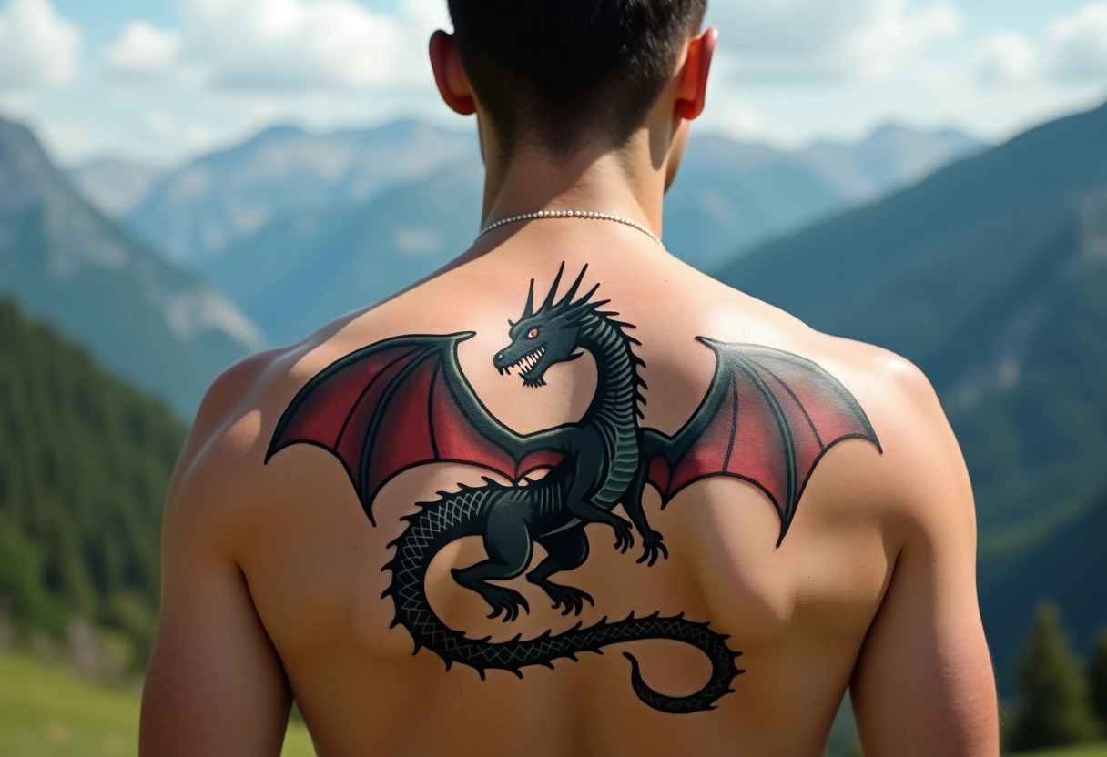 tatouage dragon