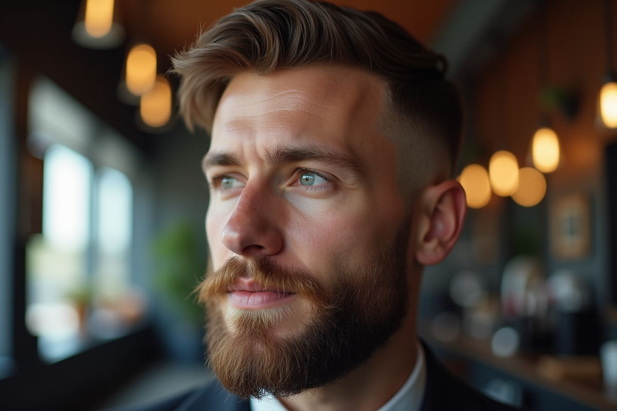 Barbe dégradée pour homme : styles tendance à adopter