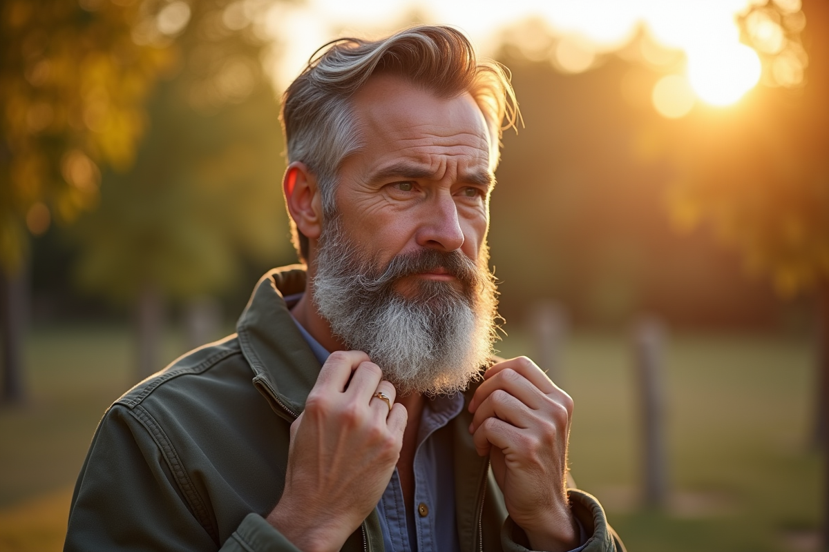barbe soignée