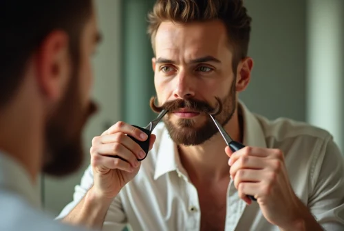 Les astuces infaillibles pour tailler soi-même la moustache